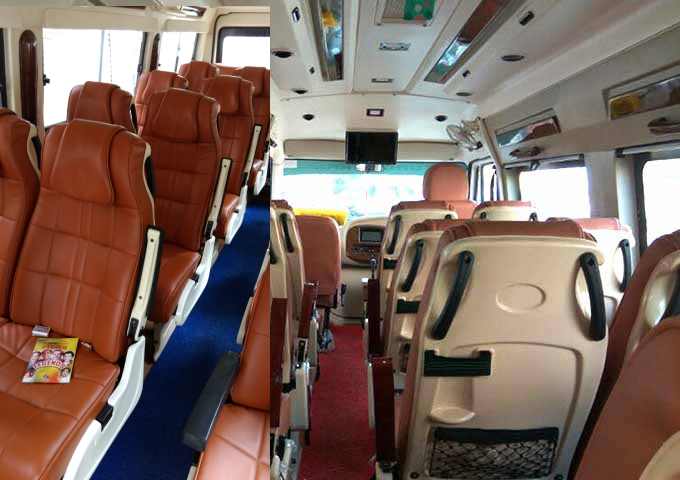 Tempo Traveller 15+1 Seater